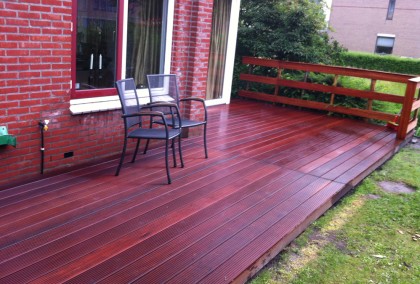 Houten vlonder